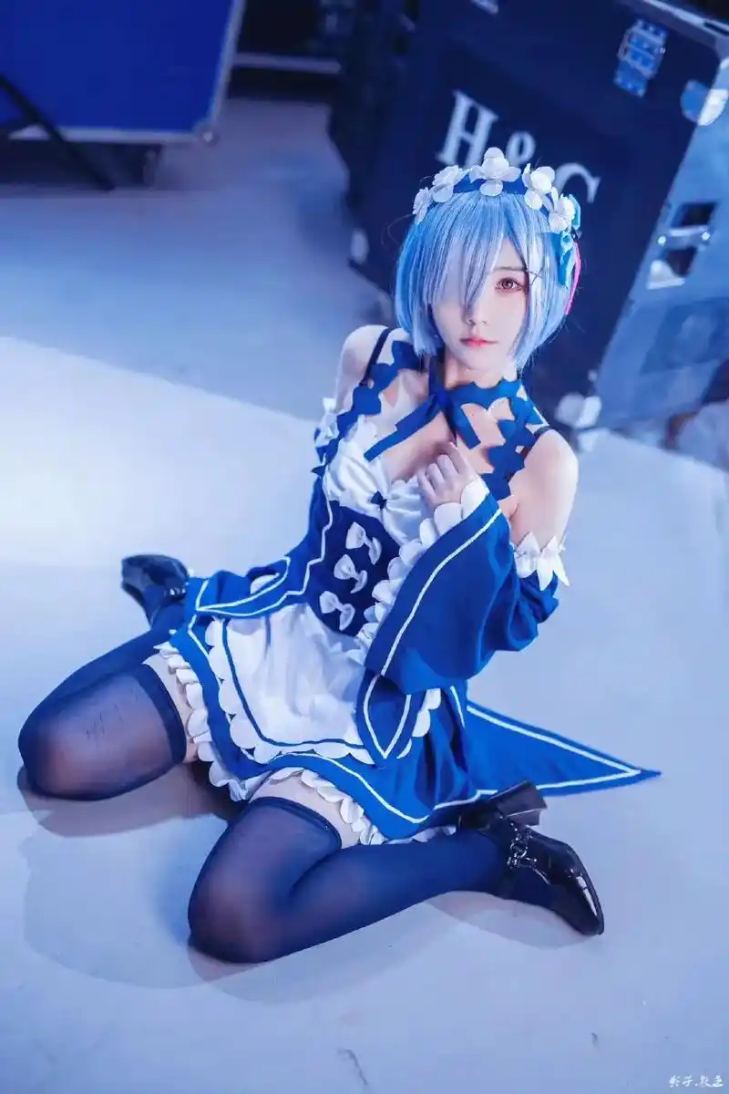 cos #雷姆 #二次元 - 抖音