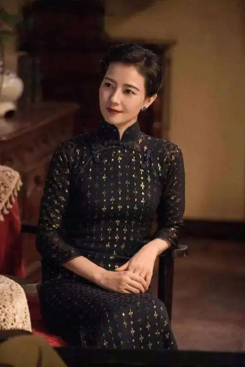 一袭旗袍谁最美一组穿旗袍的女星精美写真照片