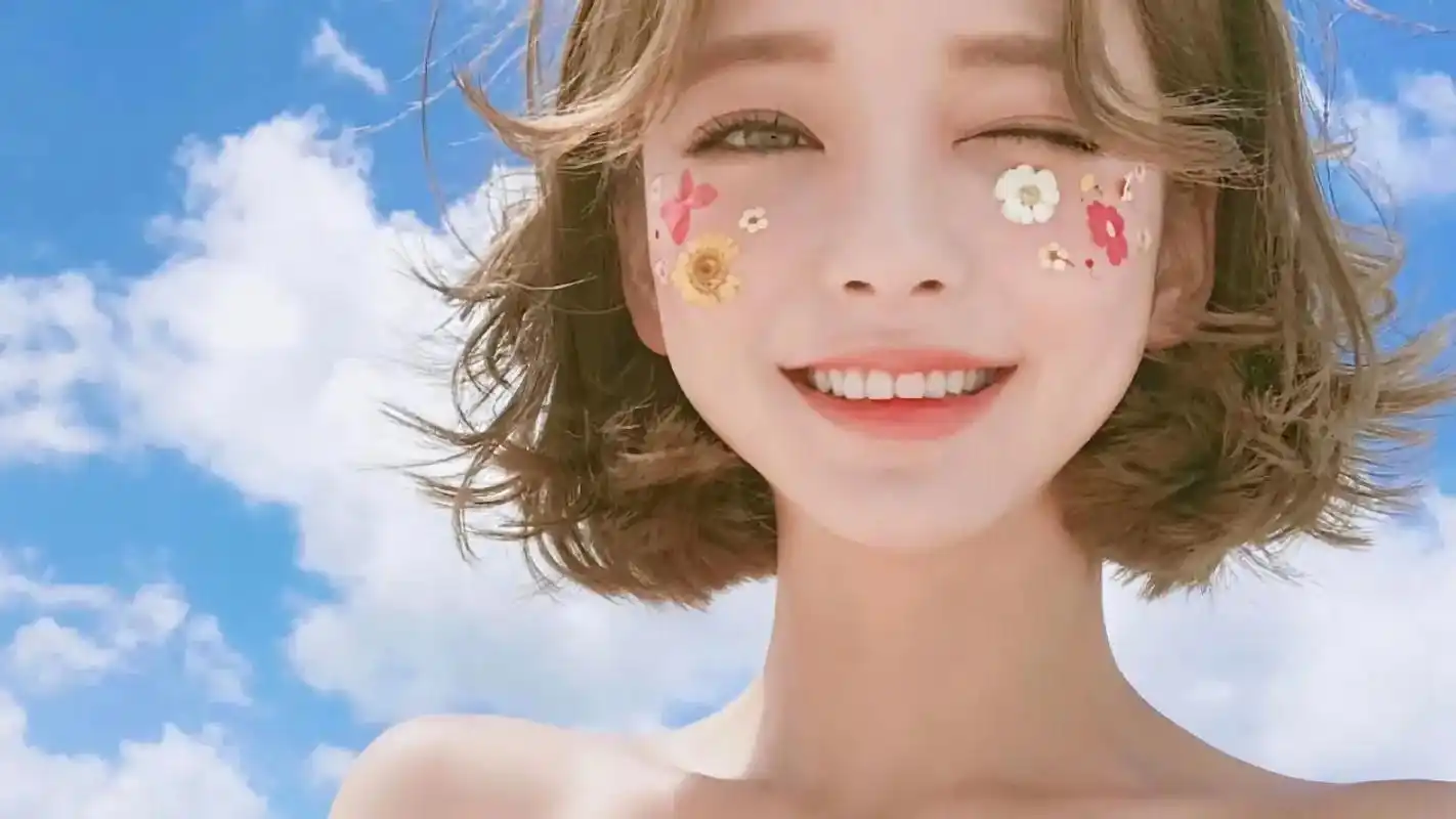 韩国薇笑网红姜泰莉2k高清壁纸#姜泰莉  - 抖音