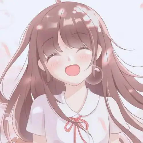 呆萌可爱的卡通动漫女生头像图片