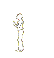 [转载]动画小人教你瑜伽