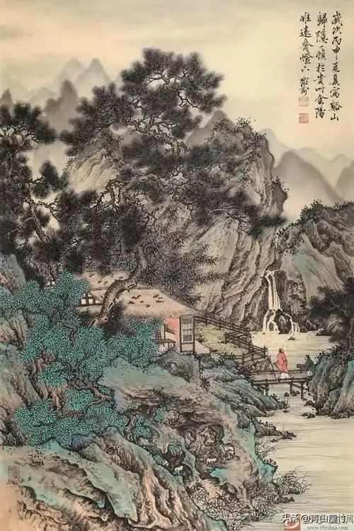 画家:吴显刚山水画精选集(下),欣赏
