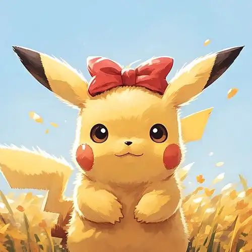 皮卡丘呆萌头像😍可爱风格来袭