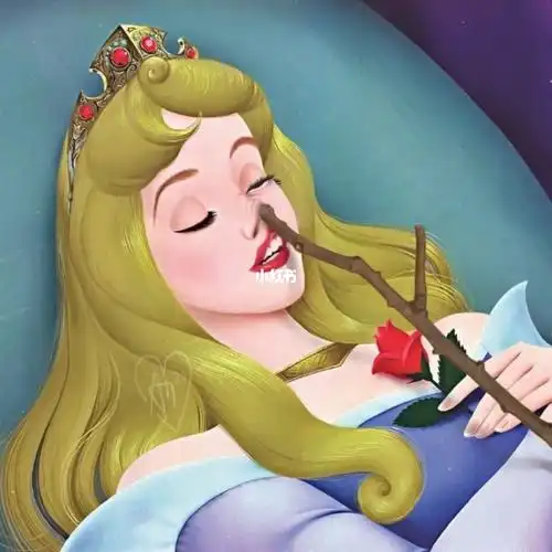 沙雕表情包无水印迪士尼公主表情包