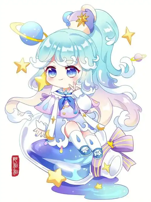 q版十二星座拟人