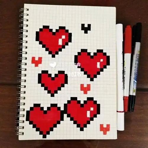 简笔画活页网格 简笔画图片大全-普车都