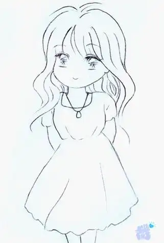 简笔画自画像女孩自画像呀简笔画简笔画教程文化绘画小女孩自画像简笔