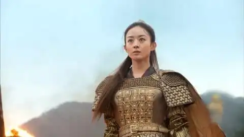 赵丽颖摆脱傻白甜标签,完美演绎"最飒女将军"