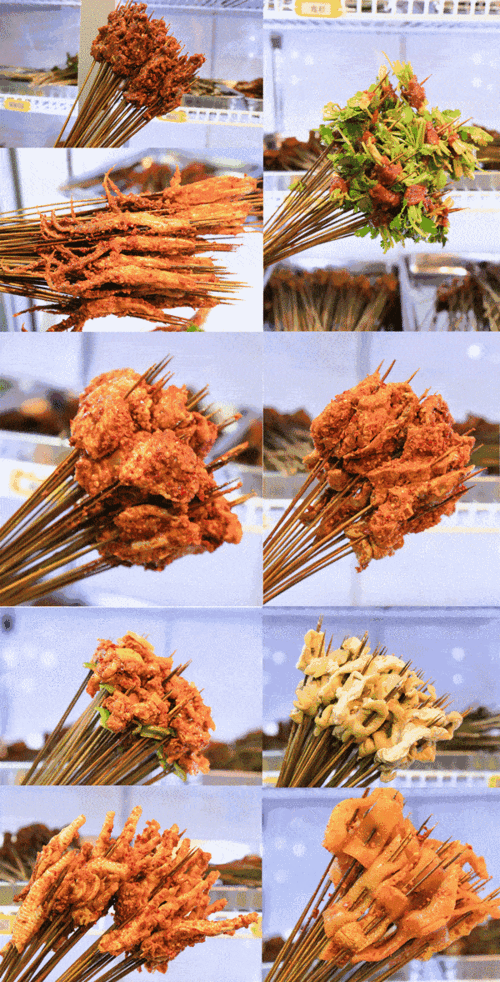 70多种菜品,40 多种肉类