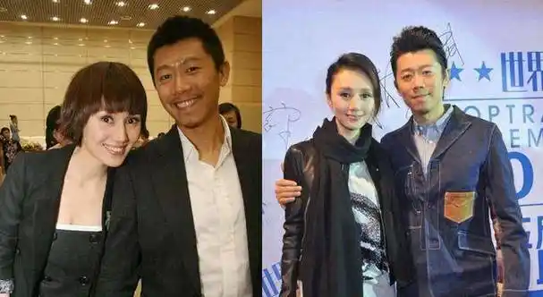 袁泉身形消瘦,生图状态显憔悴,跟张涵予同框现身活动_电影_张天_五官