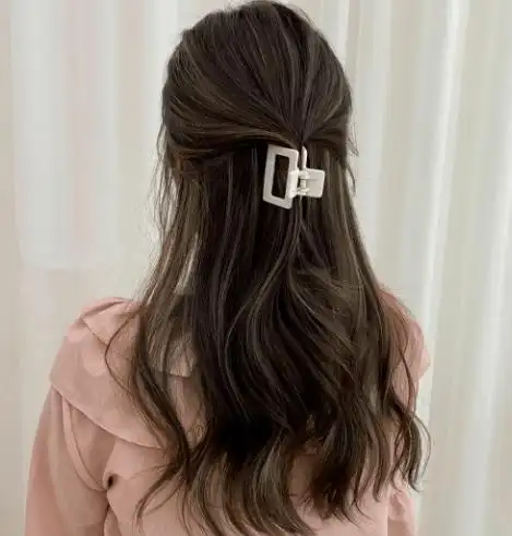 气质半扎发型图鉴这么扎头发让你美得像仙女