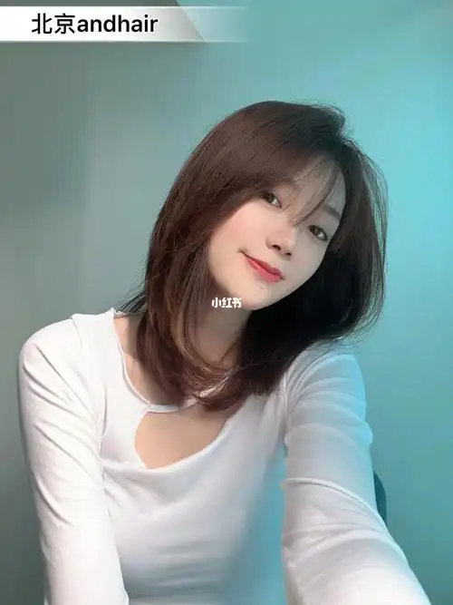 少女感齐肩空气锁骨发太好看了吧73温柔气质显脸小