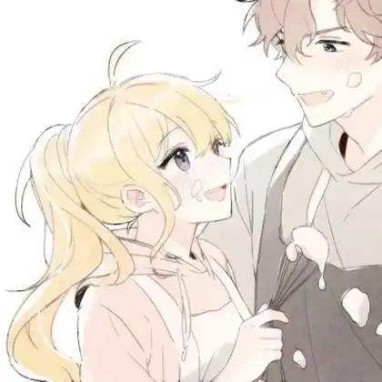 真爱一左一右甜蜜动漫情侣头像图片