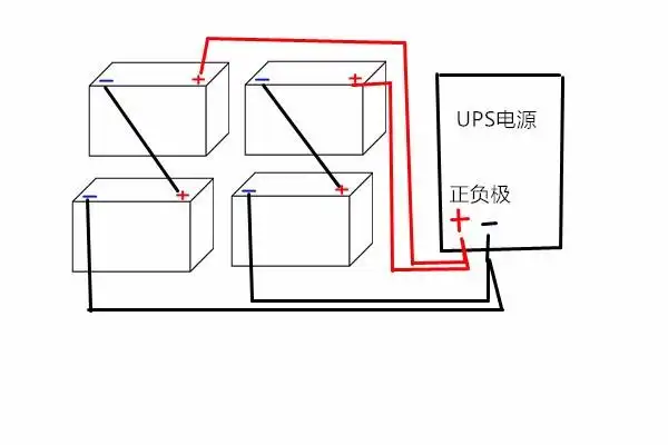 展开全部 这个图是两组蓄电池串联图,一般用的很少.
