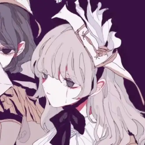 闺蜜头像闺蜜头像丧系动漫