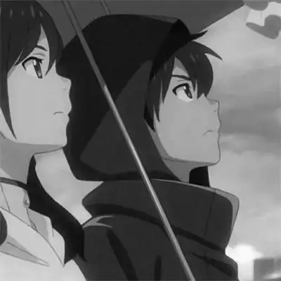 cp头像情侣黑白