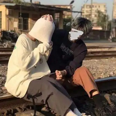 高颜值情侣头像真人2020