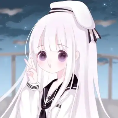 动漫呆萌系可爱少女头像60张_女生动漫头像_头像屋