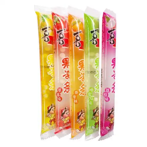 喜之郎果冻条水果乳酸小包散装3斤42根
