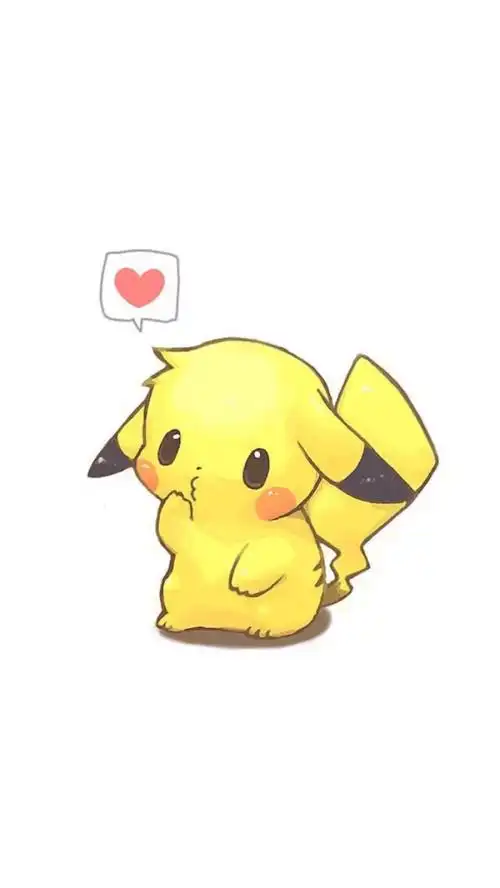 皮卡丘"#卡通动漫&手机壁纸""