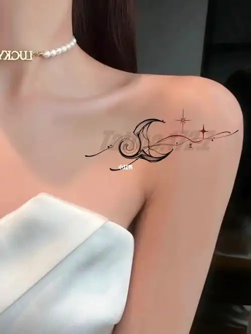 星月纹身tattoo南京抽象线条
