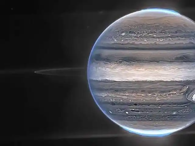 nasa公布高清木星图像,由韦伯望远镜拍摄