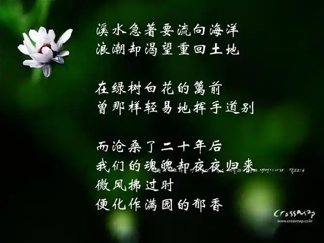 席慕容 七里香ppt