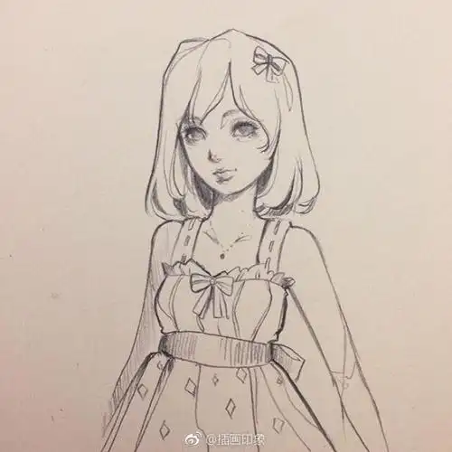 少女肖像作者:margaret g