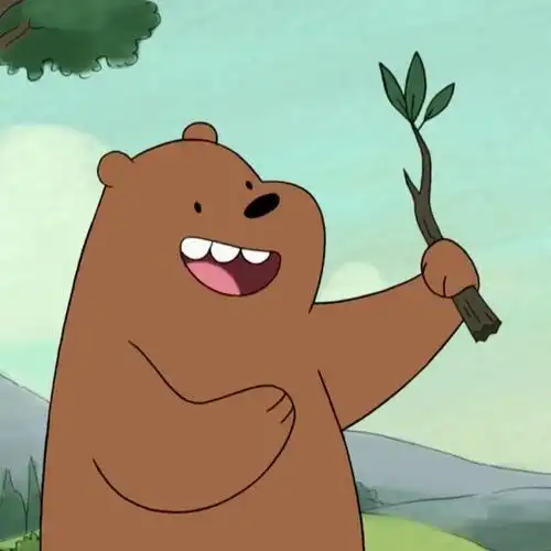 (291229)17 咱们裸熊 自截可做头像 敲喜欢白熊 男友力max