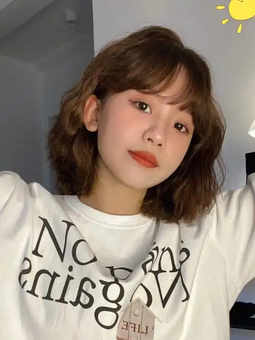 中短发女生不能错过的卷发,太美了～圆脸方脸鹅蛋脸女生不能错过的