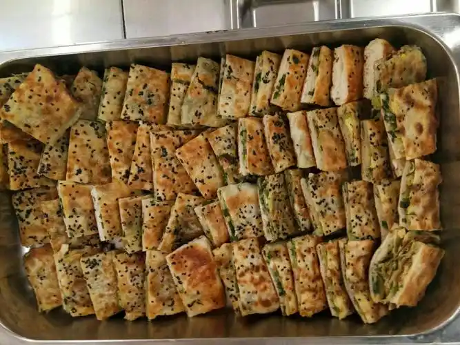 大食堂早餐菜品照片