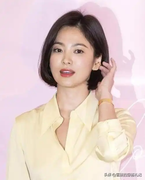 其中宋慧乔的齐耳卷发造型造型成为时尚风向标,展示了短发的多变之美