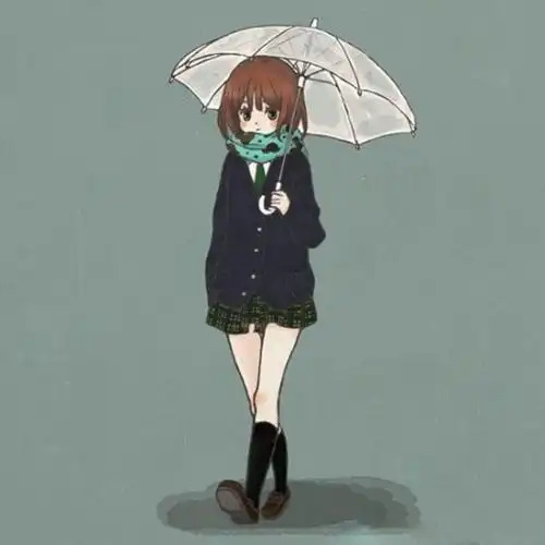 唯美意境卡通人物,求原图