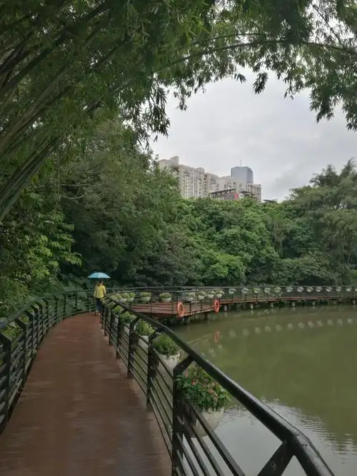 美丽的月亮湾公园