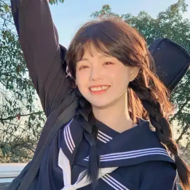 头像学生校服学生头像女小清新青春