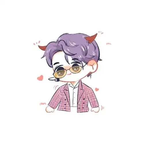 有什么很可爱的张艺兴的卡通图像?