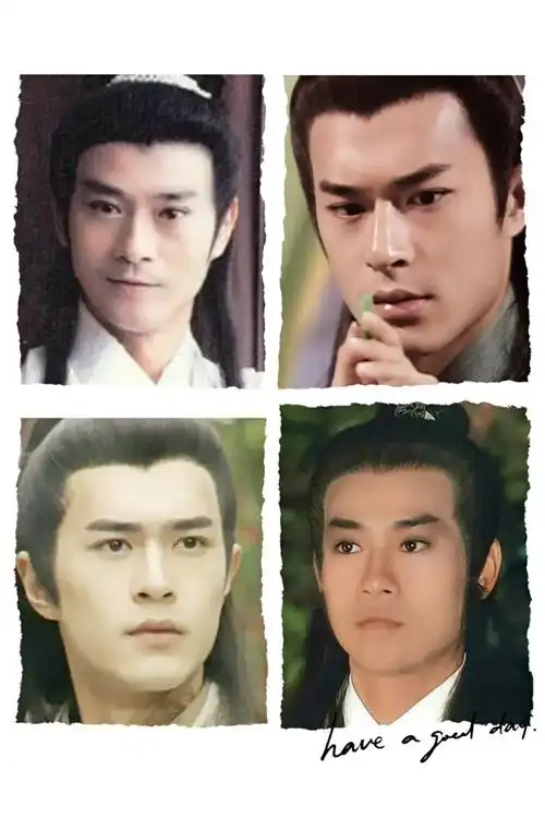 50岁古天乐撞脸杜琪峰古装戴眼镜更像郑少秋无愧香港第一帅