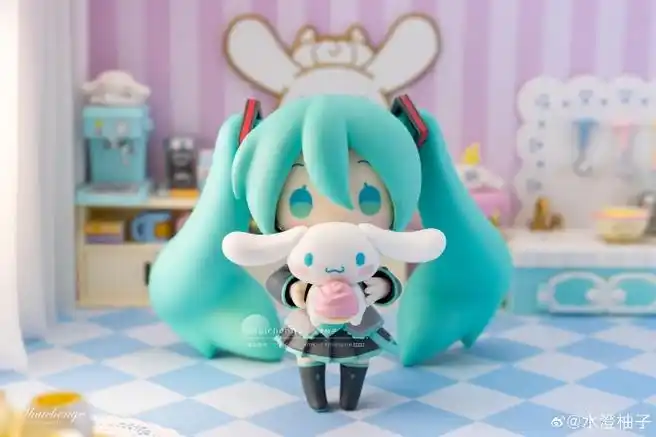 手办摄影##初音未来##gsc粘土人