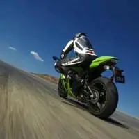 川崎机车酷头像 日本川崎摩托车超酷头像_微信头像图片大全