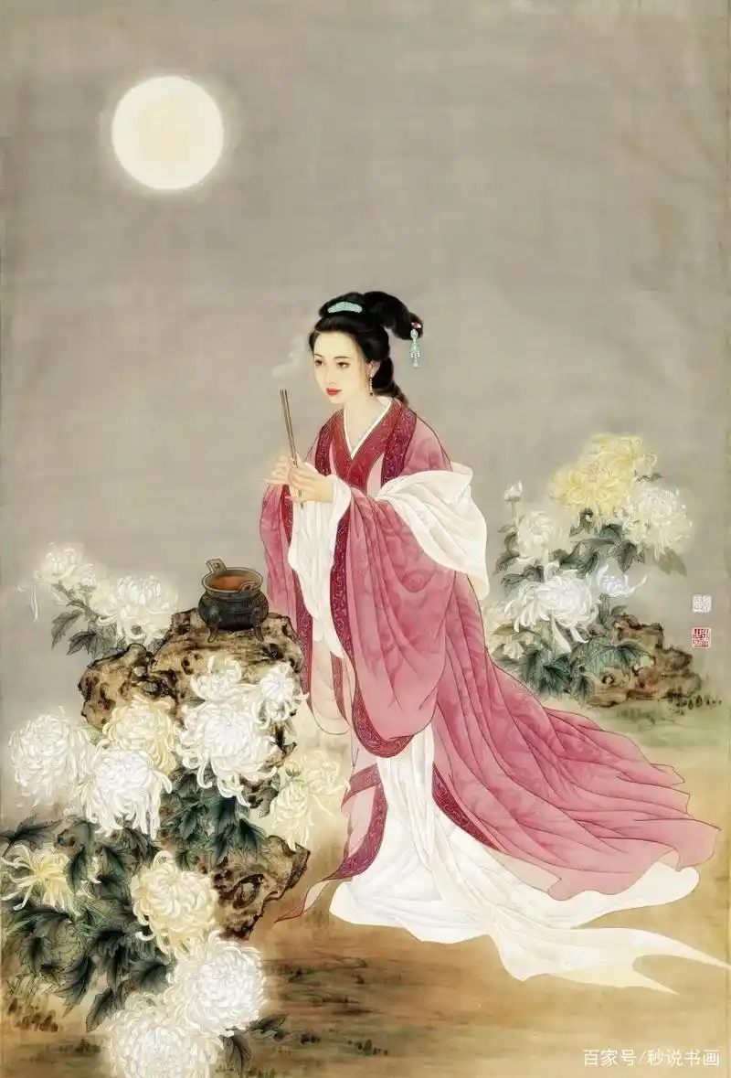 一组唯美的仕女画,太漂亮啦!