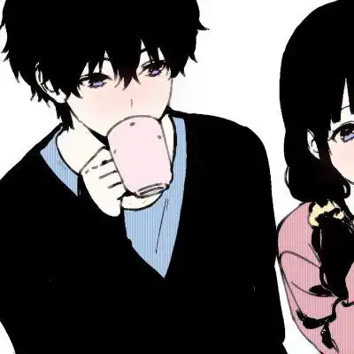 网络优质一左一右动漫cp头像图片_情侣动漫头像_头像屋