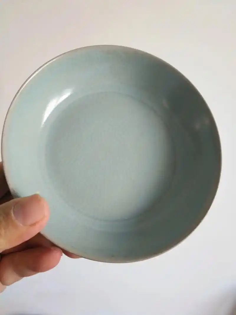 釉洗欣赏北宋汝官窑天青青