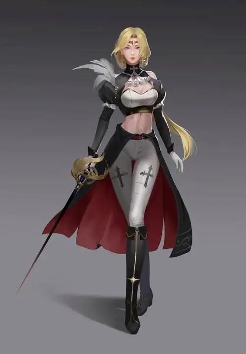 立绘练习 - 半次元 - acg爱好者社区