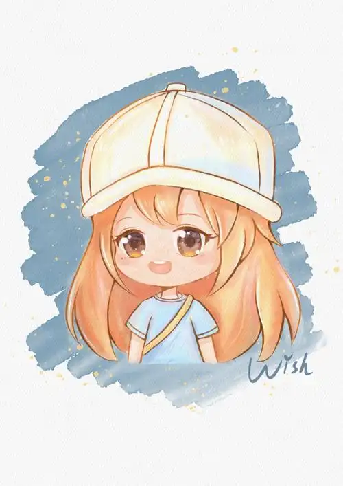 q版可爱女生头像 血小板同人