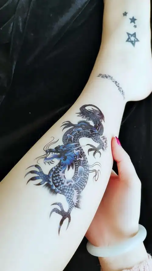 纹身贴半臂单品效果图【一】