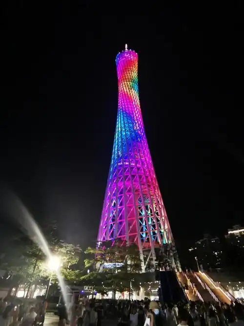 广州塔夜景