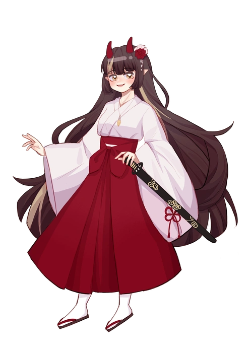 日系女生全身立绘 - 米画师