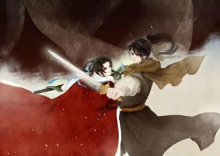 游戏 仙剑奇侠传 仙剑1 李逍遥 林月如 红色系 古风古韵 古装美人