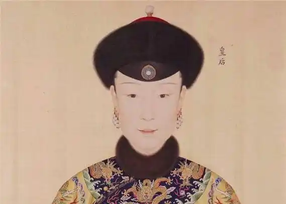 原创真实的富察皇后画像像极了一位知名女星难怪乾隆如此爱她