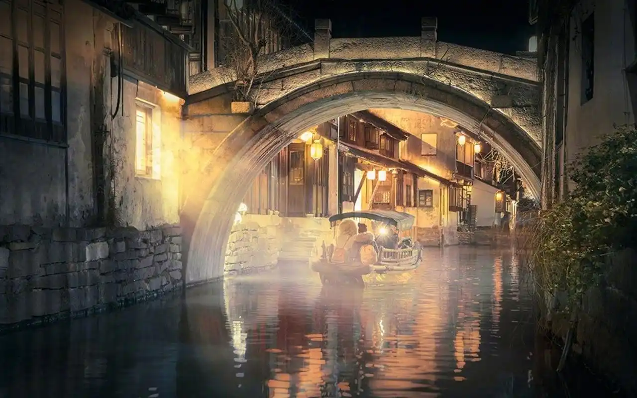 江南水乡风景图片高清电脑壁纸